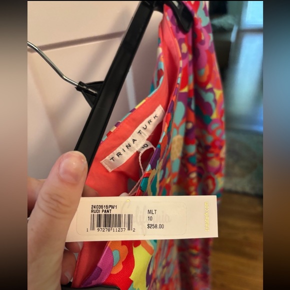 NWT Trina Turk Rudi high waist pants - Picture 5 of 5